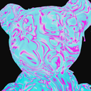 Neon Marbling